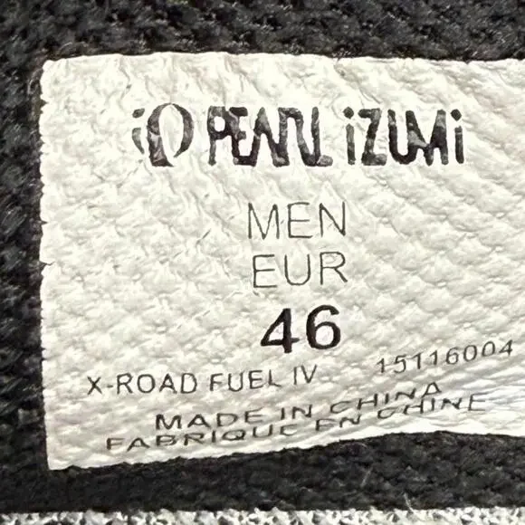 Pearl Izumi X-Road Fuel IV Cycling Shoe Men's Size EU 46 US 12.5 with cleat - Picture 5 of 14